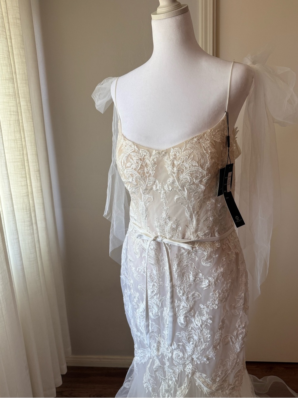 Andrea & Leo Couture Beatrice Style A1086W Size 14 Designer Bridal Gown Sample